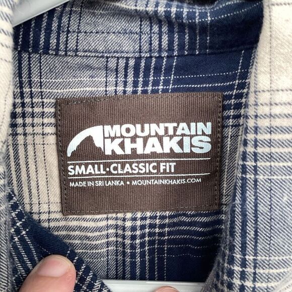 Men’s Mountain Khakis Short Sleeved Plaid‎ Shirt - Small - Picture 4 of 7